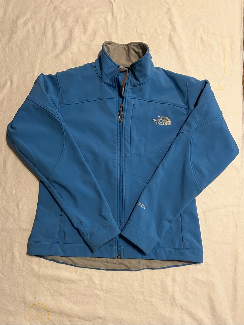 The North Face women Blue Softshell Performance Jacket